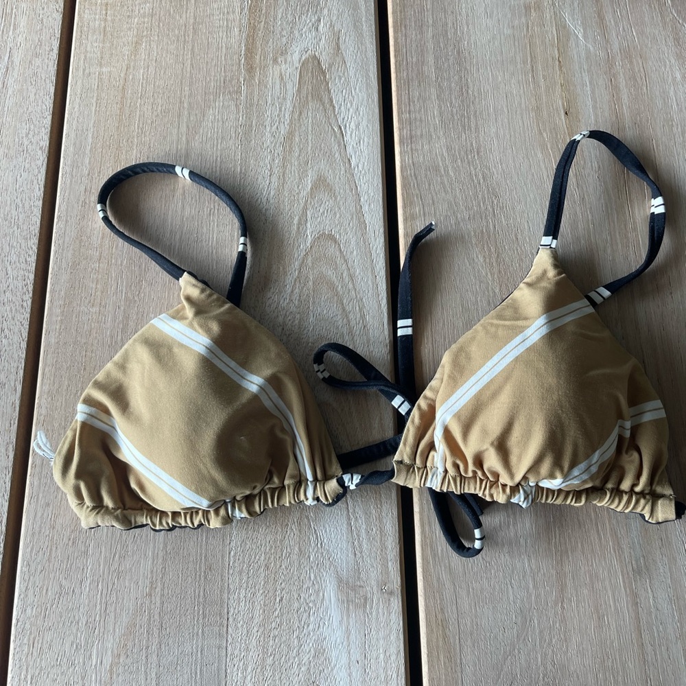 Billabong reversible string bikini top